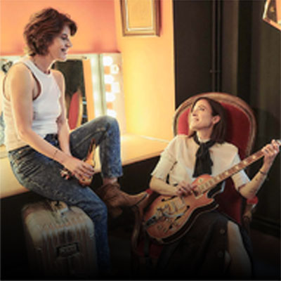 Photo de Keren Ann et Irène Jacob